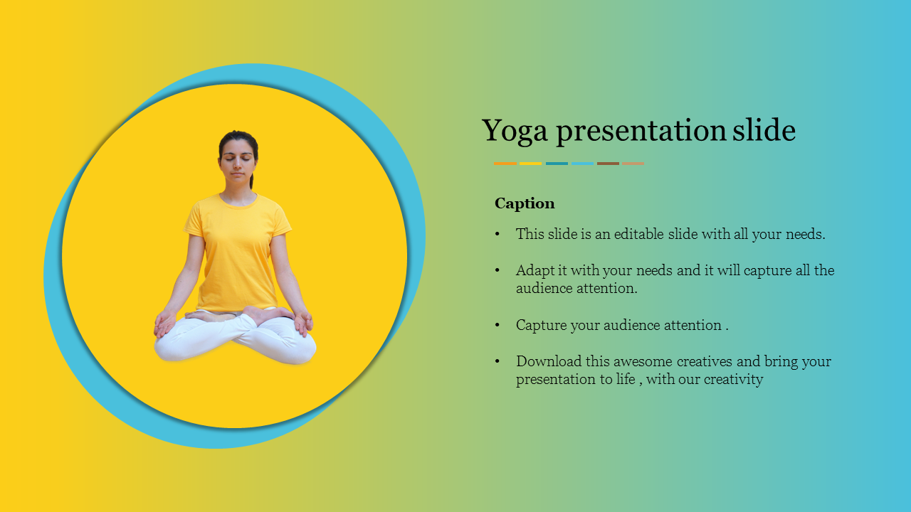 Yoga presentation slide